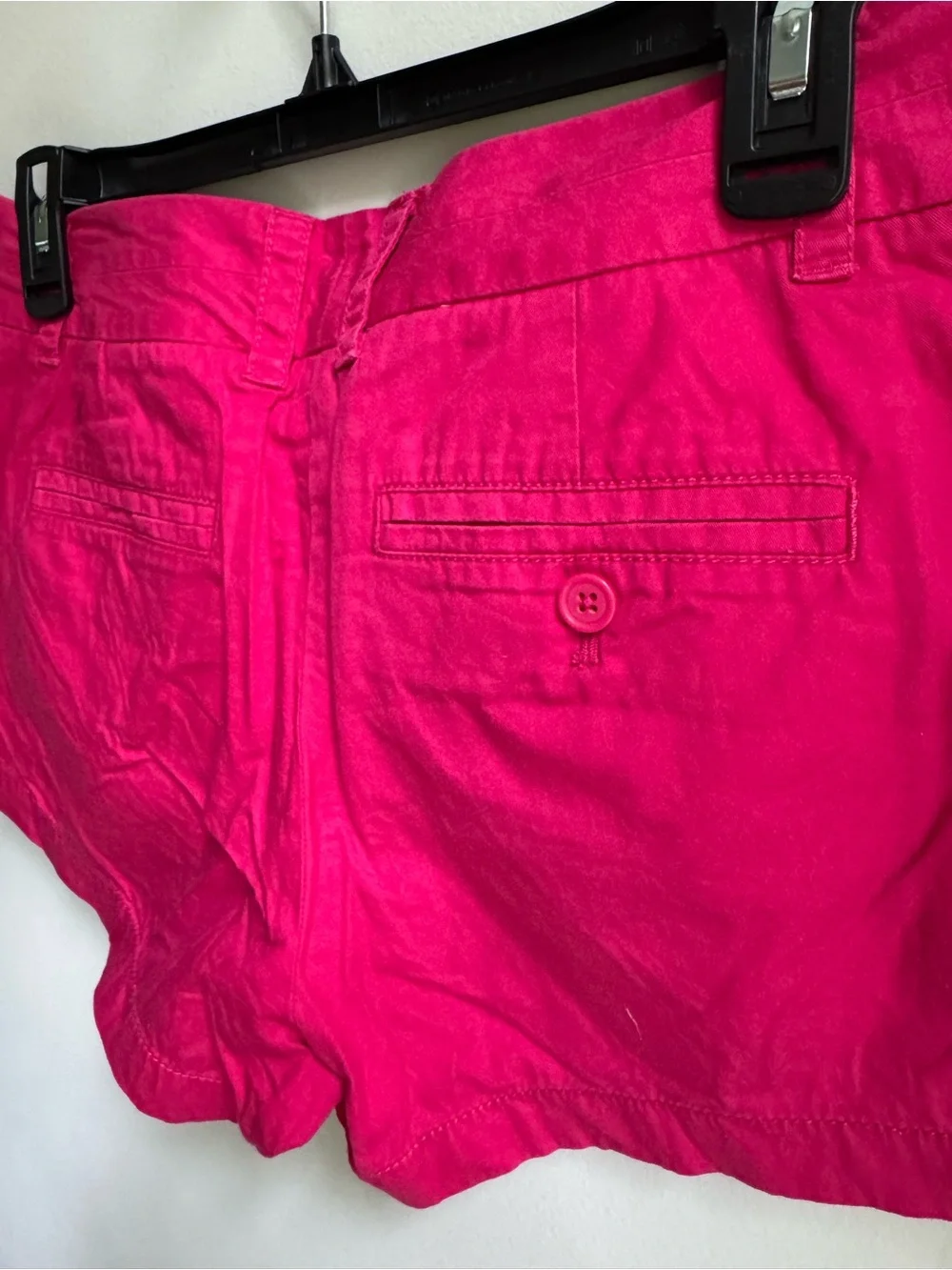 J. Crew Hot Pink Cotton Chino Hot Shorts
